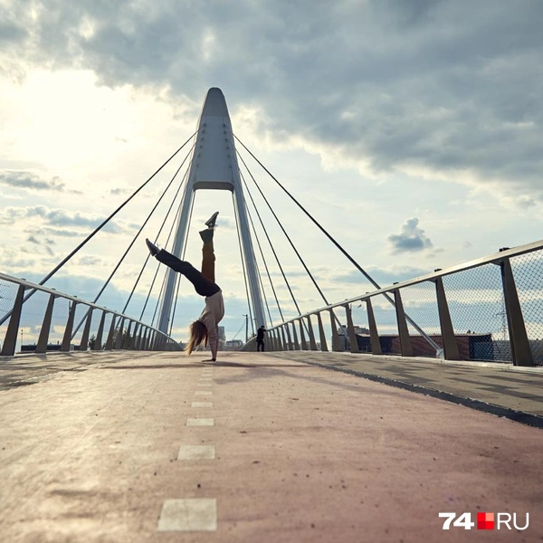 Вантовый мост приятно удивил фотографа  | Источник: Оксана Зайцева / Личный архив
