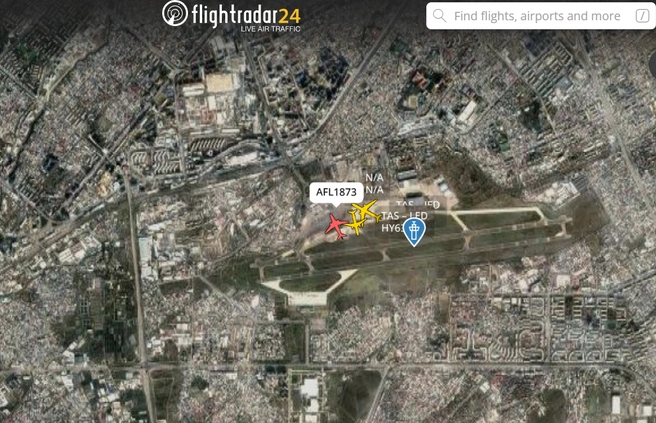 Источник: flightradar24.com