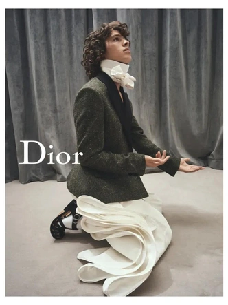 Аристократы и театральность: Грета Ли, Луи Гаррель и Килиан Мбаппе в новой кампании Dior весна-лето 2026