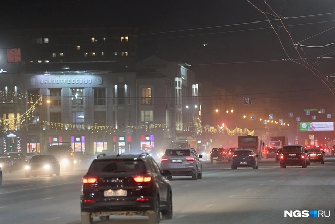 Пыль покрывает машины толстым слоем | Источник: Александр Ощепков / NGS.RU