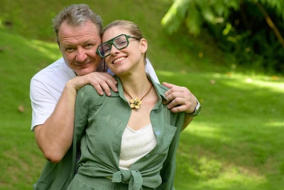 «Мы очень алчные»: Башаров пошел в реалити «Ставка на любовь» с молодой женой — фото