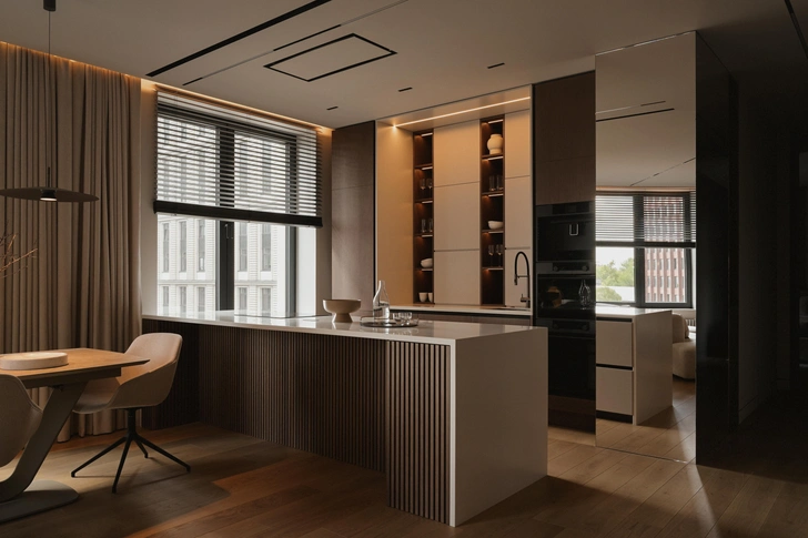 Квартира в Москве. Проект Елизаветы Райгородской и Александра Плутякова. | Источник: Максим Максимов