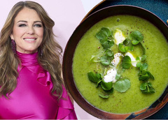 Рецепт овощного супа Элизабет Херли, который она ест последние 30 лет, чтобы сбросить за день 3 кг