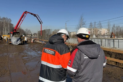 Новый этап строительства третьего моста в Ярославле