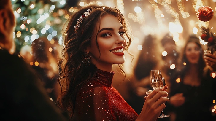 Где отпраздновать Новый год 2025 и что подарить друзьям и близким | Источник: Midjourney