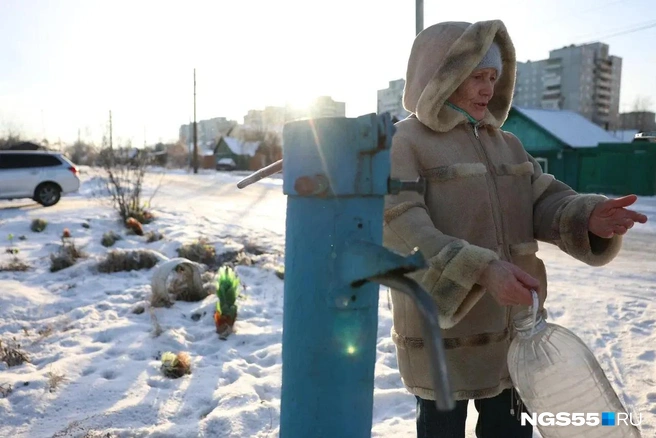 В авиагородке случилась авария на водопроводе | Источник: Евгений Софийчук / NGS55.RU
