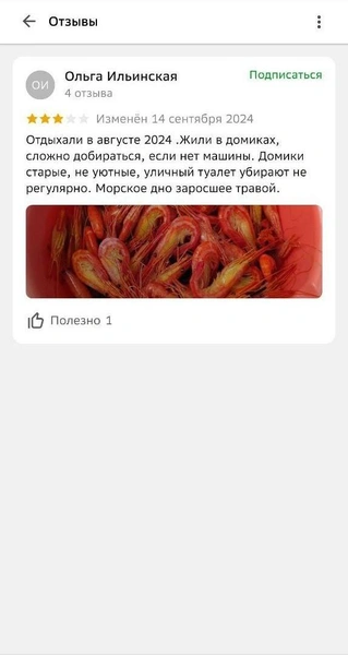 Отзывы о базе отдыха «Воевода» (остров Русский) | Источник: 2ГИС