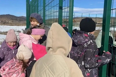 В забайкальском селе появилась площадка для мини-футбола