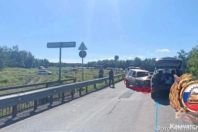 На Камчатке две Тойоты столкнулись, ребенка спасло кресло