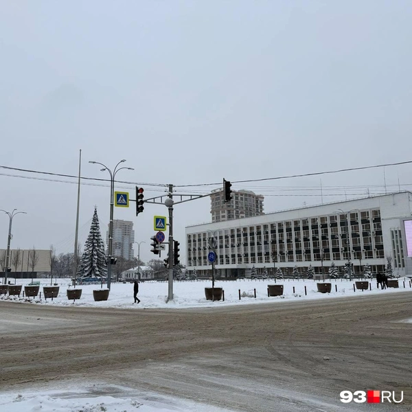 Здесь дороги почистили неплохо | Источник: Валерия Дульская / 93.RU