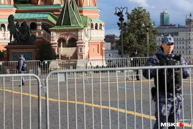 К собору Василия Блаженного сегодня не попасть | Источник: Артем Устюжанин / MSK1.RU
