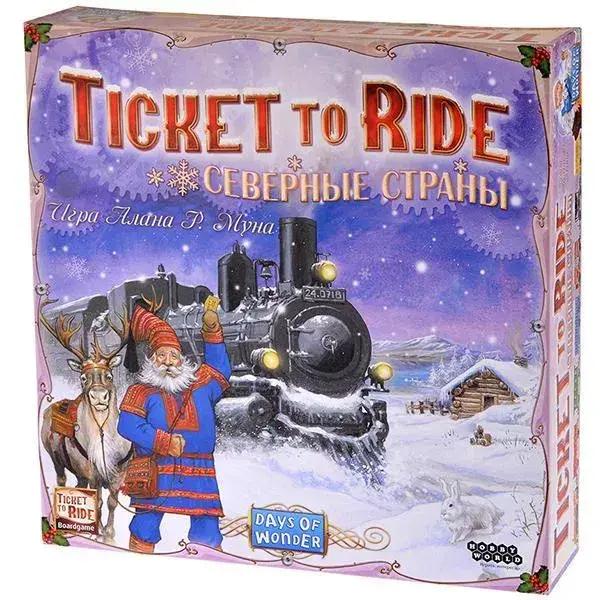 Настольная игра «Ticket to Ride. Северные страны» от Hobby Games 