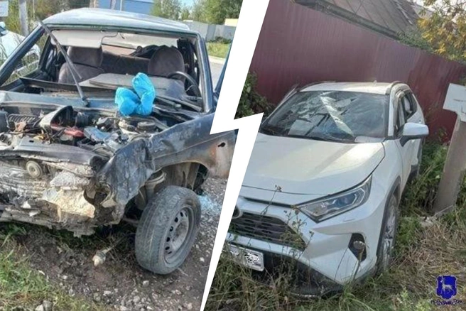 Автомобили получили механические повреждения | Источник: ГУ МВД России по Самарской области