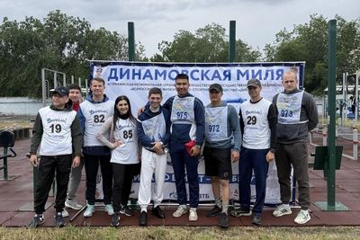 Сотрудники МЧС приняли участие в забеге «Динамовская миля»
