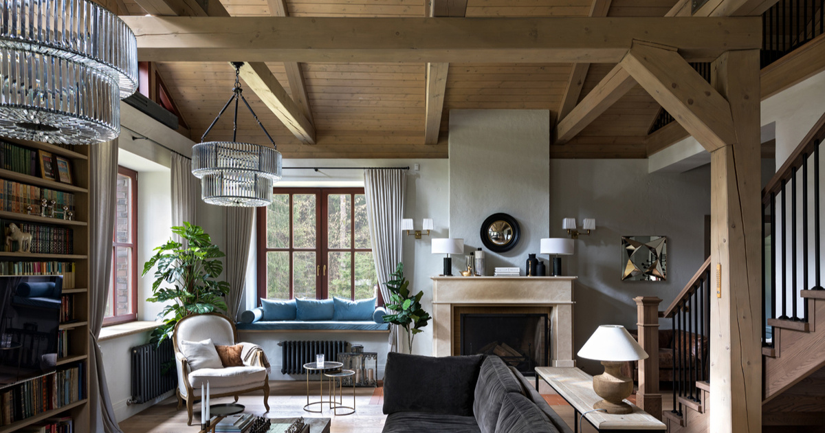 Балочные потолки: 35+ стильных вариантов | myDecor