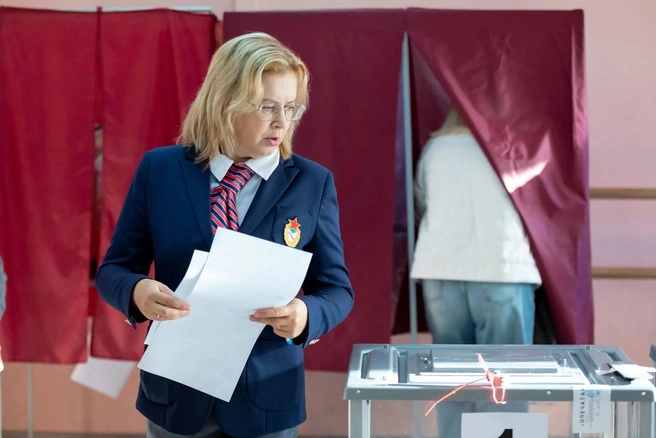 На голосование — как на праздник! | Источник: пресс-служба правительства СО 