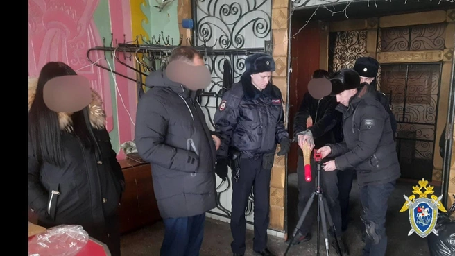 Кадр со следственных действий | Источник: Следком75 / T.me