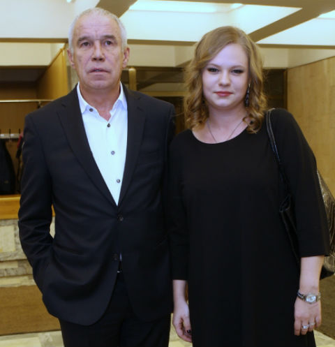 Сергей Гармаш с дочерью Дарьей