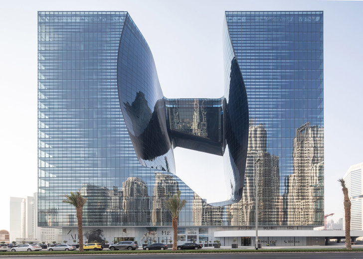 Отель ME Dubai по проекту Захи Хадид в Дубае (фото 2)