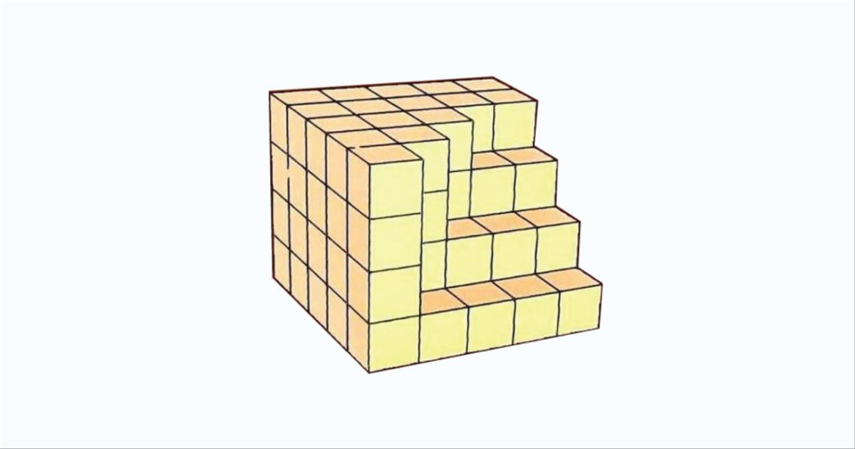 Сколько всего кубиков изображено на рисунке. Кубик который не нужно клеить. Посчитай сколько всего кубиков учи ру ответы.