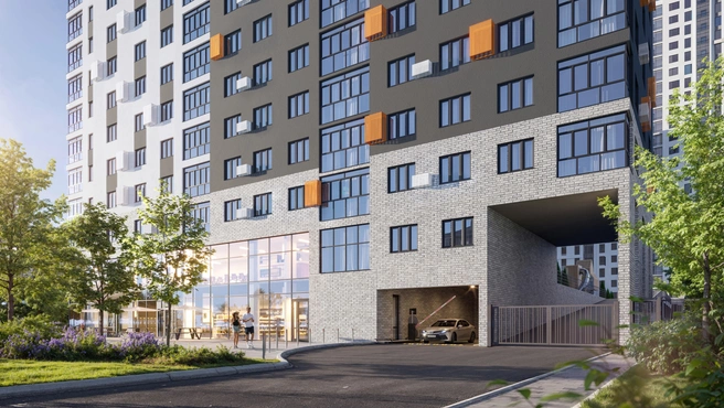 В ЖК «Континент» предусмотрена подземная парковка | Источник: ARSIB Development 