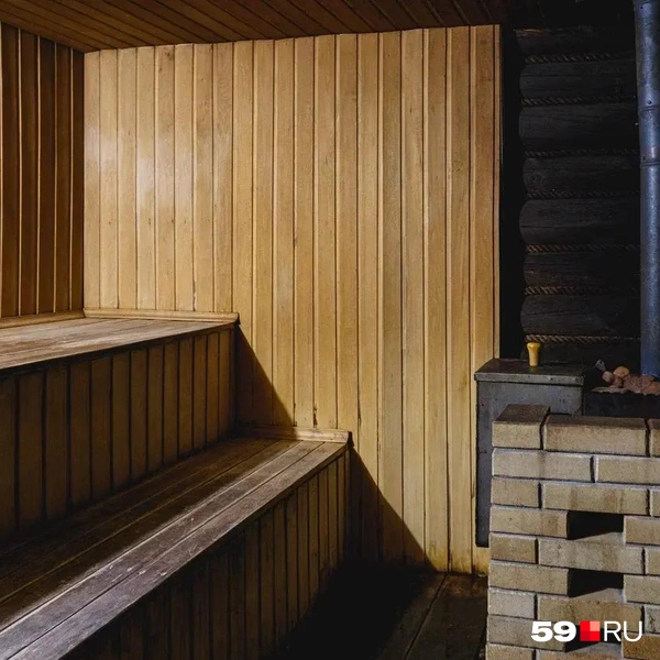 В самом большом домике есть баня | Источник: Тимофей Калмаков / 59.RU