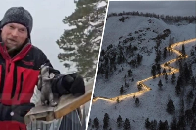 В Красноярске появился суслик-турист