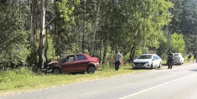75-летняя пассажирка, находившаяся в салоне, получила травмы, несовместимые с жизнью | Источник: Пресс-служба УМВД Рязанской области