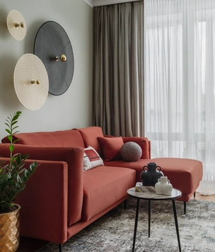 Квартира дизайнера в Туле 56 м²