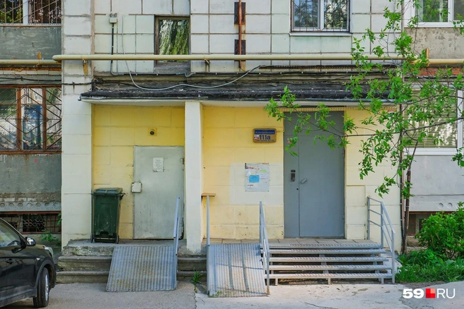 В доме всего один подъезд | Источник: Тимофей Калмаков / 59.RU