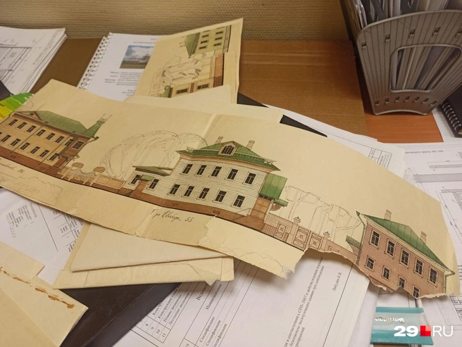 Проект хранится у Веры Колтовой, правда, он порван | Источник: Ярослав Вареник