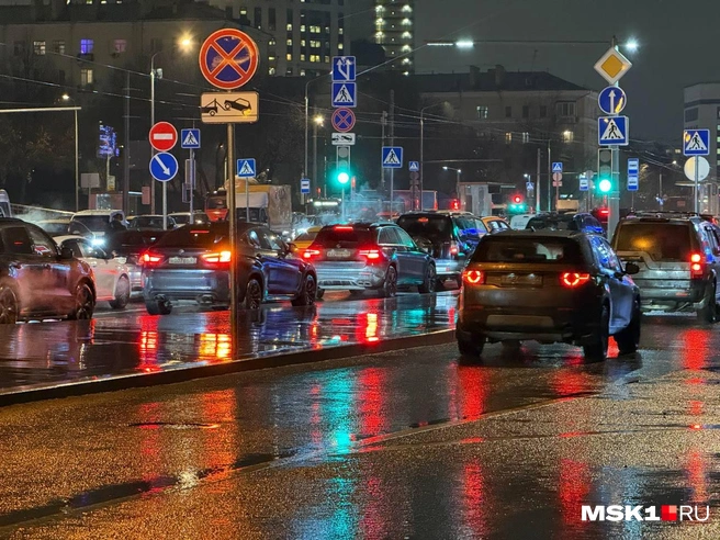 Пробки в Москве достигли 10 баллов | Источник: Читатель MSK1.RU