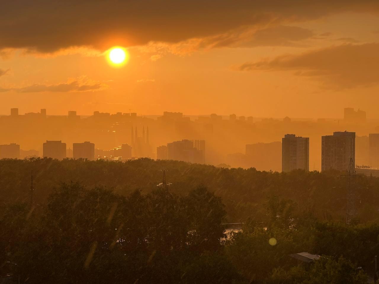 Берегите урожай: вместе с дождём на Башкирию идёт град
