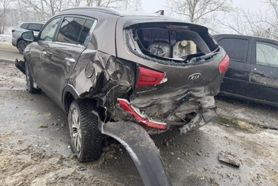 Six vehicles collide in Ryazan district: four injured