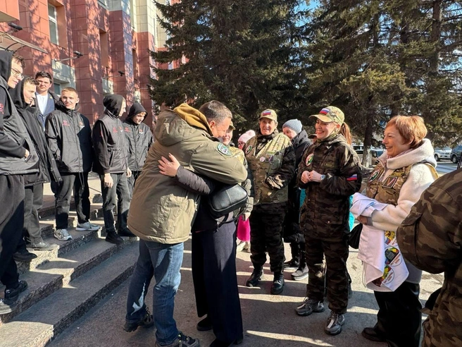 У него также были встречи в кабинете и в фонде «Защитники Отечества» | Источник: М. Мирхайдаров