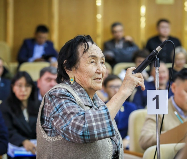 Анна Коженкина | Источник: Василий Кононов / пресс-служба Госсобрания Ил Тумэн