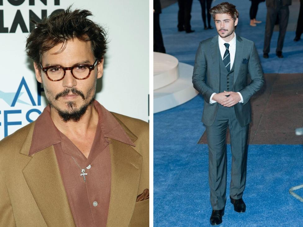 Джонни Депп; Зак Эфрон | marieclaire.ru