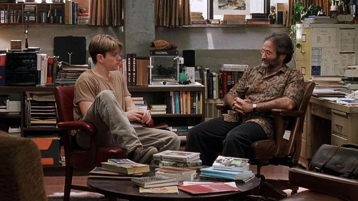 Кадр из фильма «Умница Уилл Хантинг»