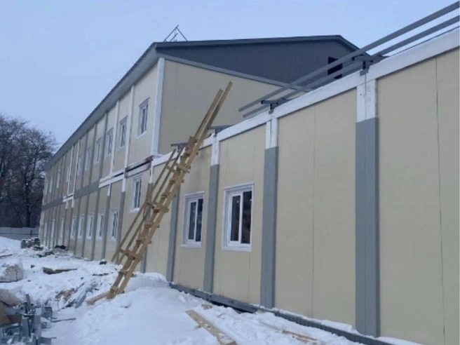 Основная коробка уже готова | Источник: Минздрав Челябинской области