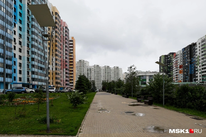 Северный состоит в основном из нового жилья | Источник: Артем Устюжанин / MSK1.RU