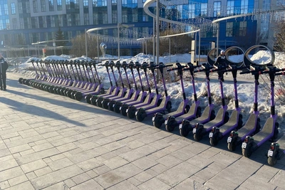 В Новосибирске стартовал сезон электросамокатов