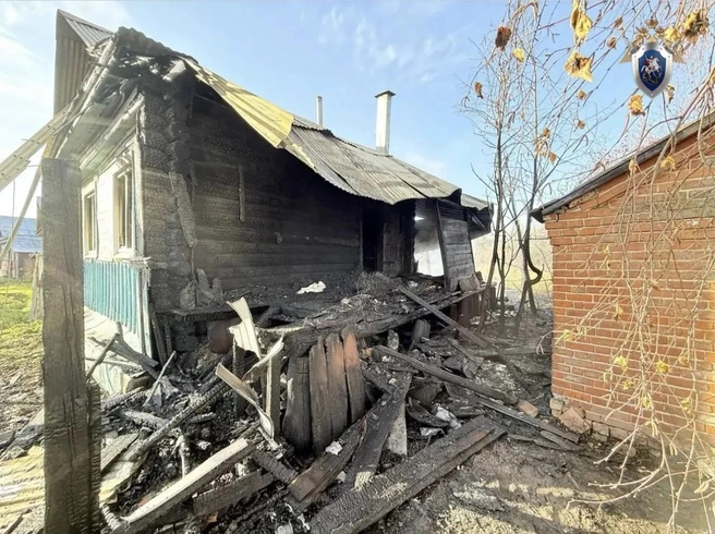 Пожар произошел 24 октября | Источник: СУ СК России по Рязанской области