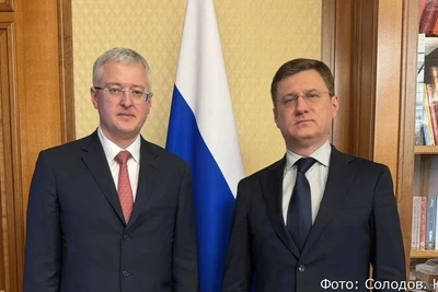Владимир Солодов и Александр Новак обсудили газовый проект на Камчатке
