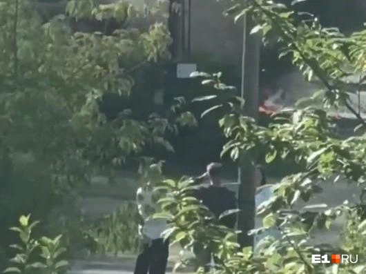 Очевидцы слышали громкий взрыв вечером 4 августа | Источник: читатель Е1.RU