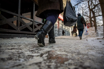 На тюменских трассах прогнозируется гололед