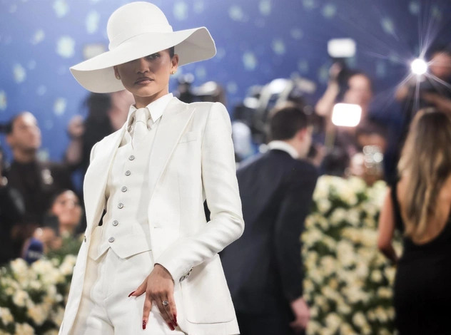 Met Gala 2025: Зендея-невеста повторила образ другой культовой невесты