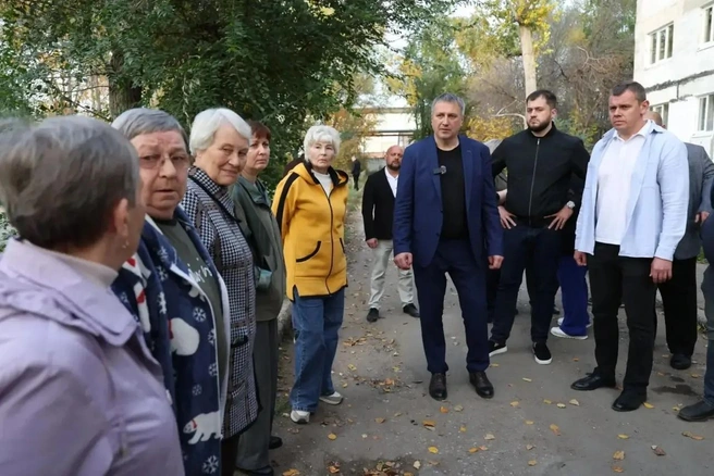 Работы проводятся строго по графику, согласованному с жителями, и в их присутствии | Источник: Администрация городского округа Самара