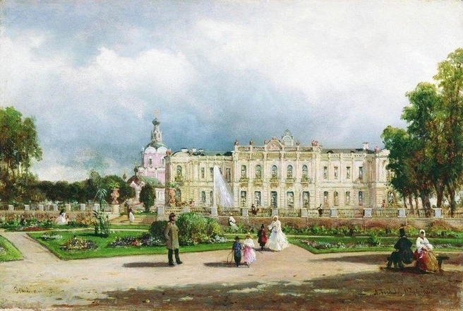 Петровская академия | Источник: Боголюбов Алексей Петрович (1824–1896)