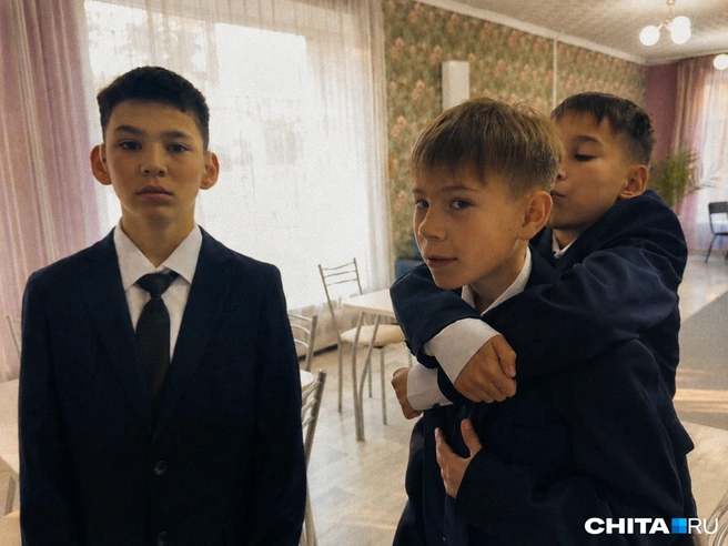 Дима, Коля и Паша | Источник: Евгения Петина / CHITA.RU