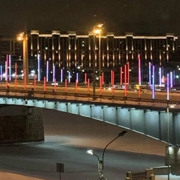 Кантемировский мост | Источник: проектная документация СПбГКУ «Городской центр рекламы и праздничного оформления»